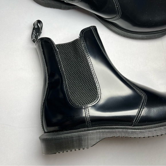 DR. MARTENS Flora Polished Smooth Chelsea Boot Size 7 - Picture 8 of 14